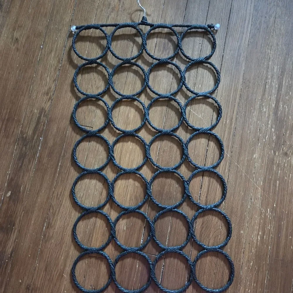 28 Opening Scarf Holder Organizer For Hanging In Closet